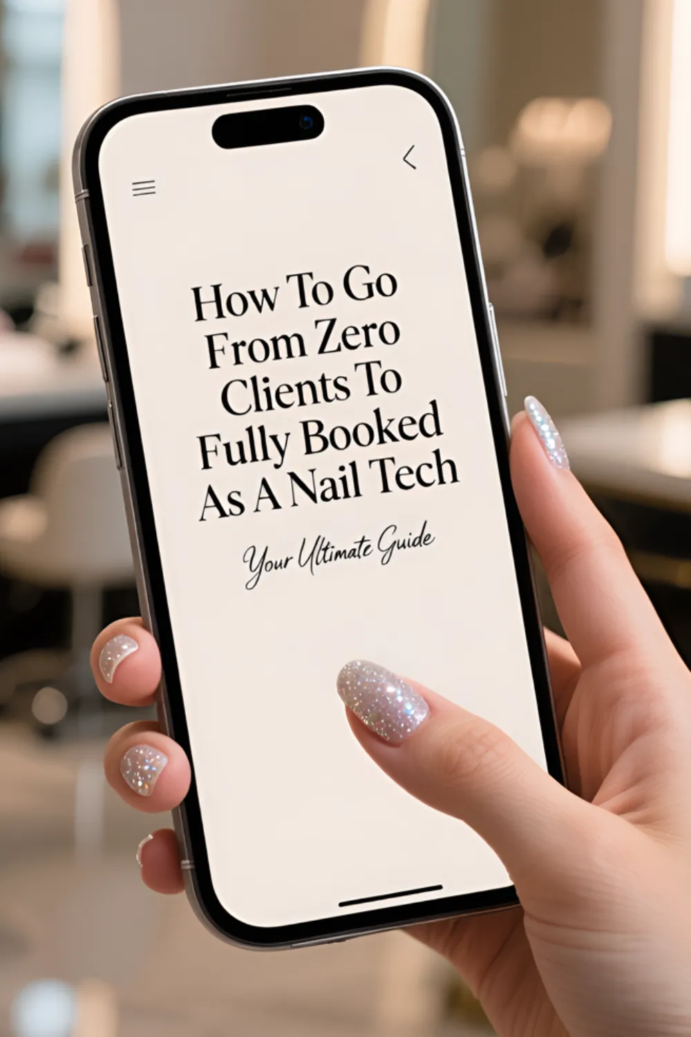 Learn how to go from zero clients to fully booked as a nail tech with practical mindset shifts, smart pricing, social media strategies, and client retention tips that actually work.