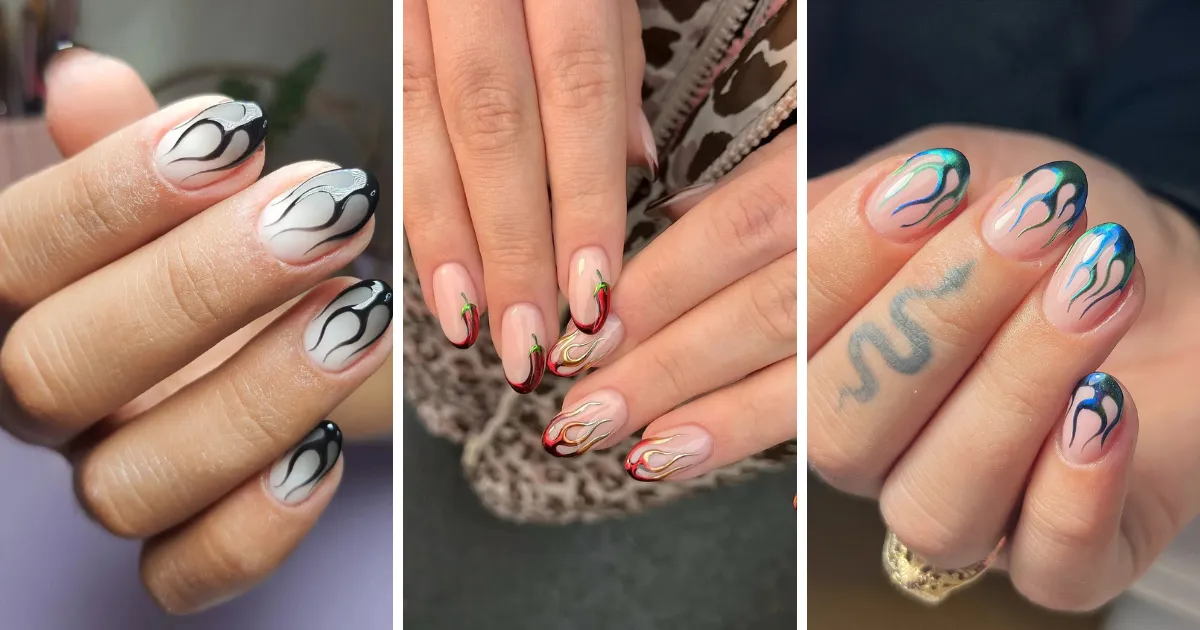 From neon flames to chrome tips, these fire nail designs are trending in salons everywhere. Get inspired by fellow nail artists and find fresh ideas your clients will love — click through to give these creators some love.