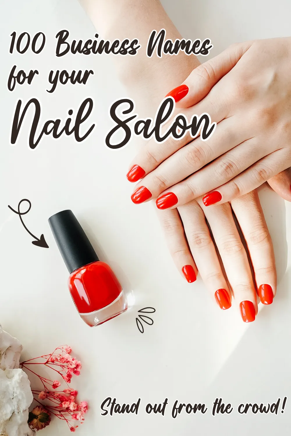 Looking for the perfect name for your nail salon or beauty business? 💅 This guide is packed with cute, classy, minimalist, and luxury nail business name ideas — plus matching slogans, tips for checking trademarks, and what to do once you’ve chosen your name. Save this for later when you’re ready to brand your nail biz! ✨ #NailBusinessNames #NailSalonIdeas #NailTechTips