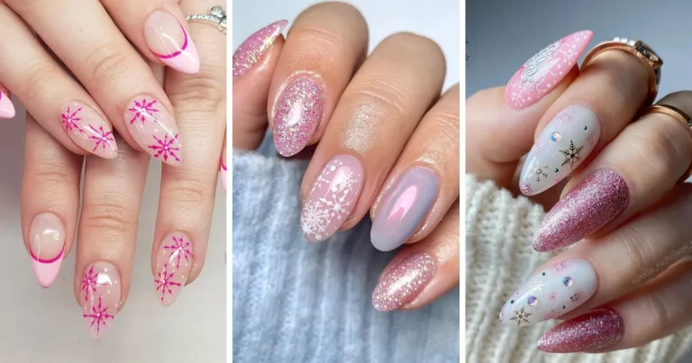 Get inspired with pink Xmas nails that are trending for 2025! From glittery pink New Year’s nails to frosted pink holiday nails, these ideas are perfect for your winter nail menu. 🎀✨